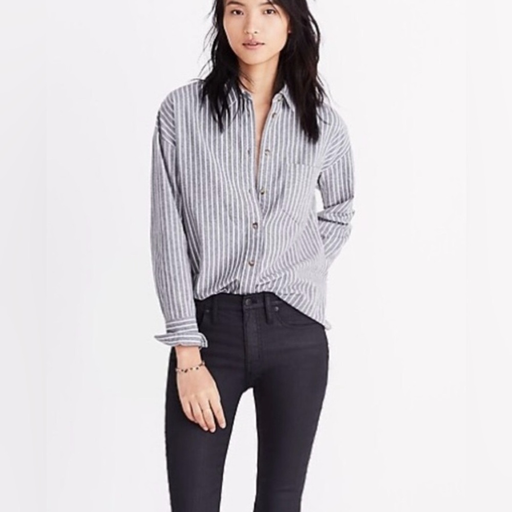 Madewell Flannel Westward Shirt. So soft. Sz L.